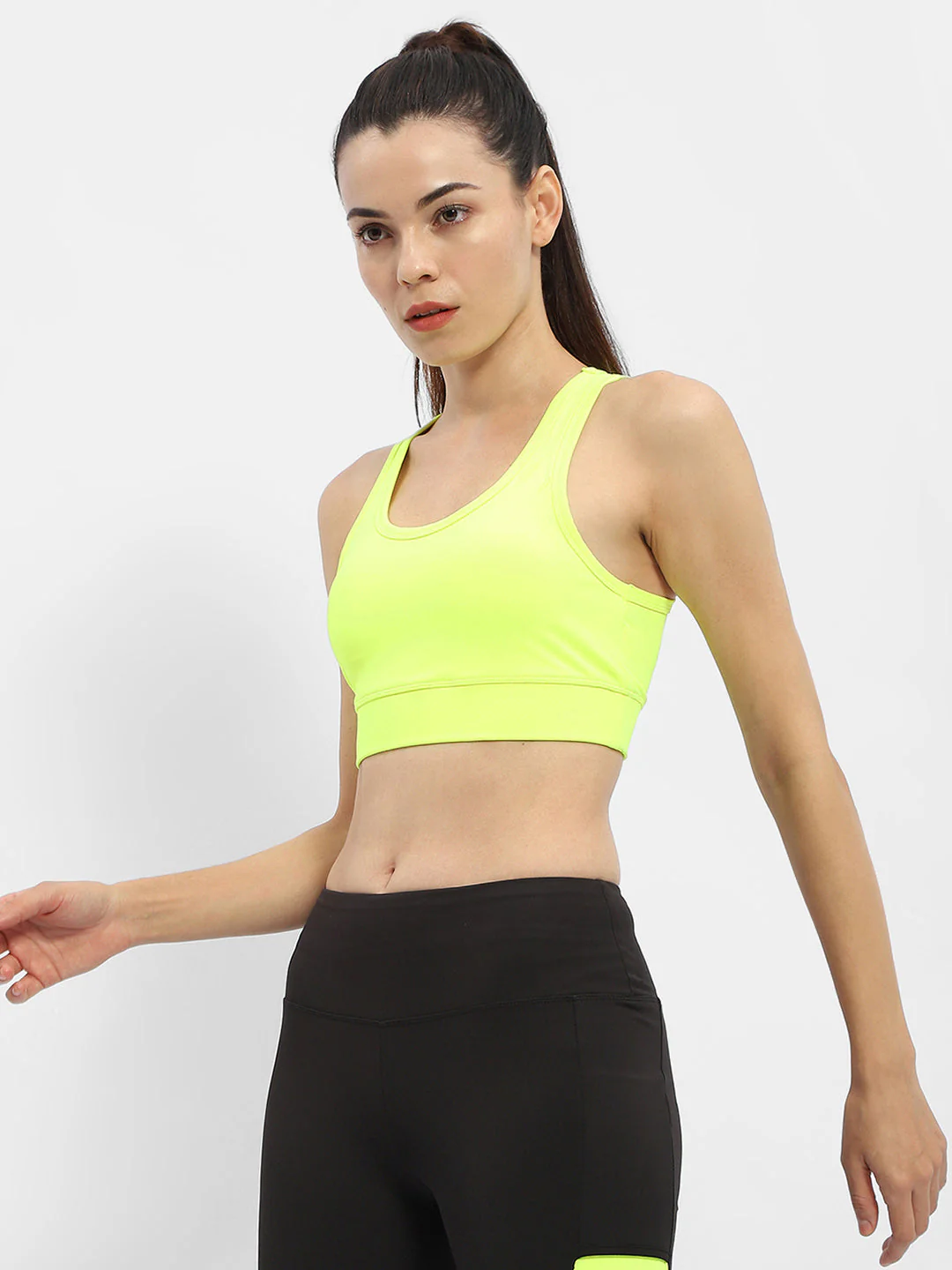 Madame Support Back Neon Training Active Wear Top - Image 4