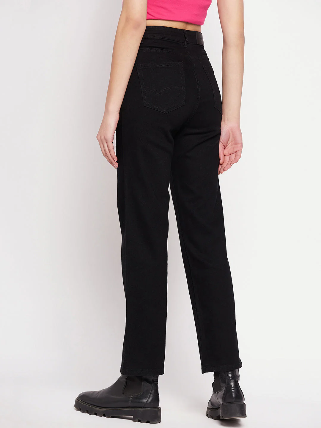 Madame Women Black Denim - Image 3