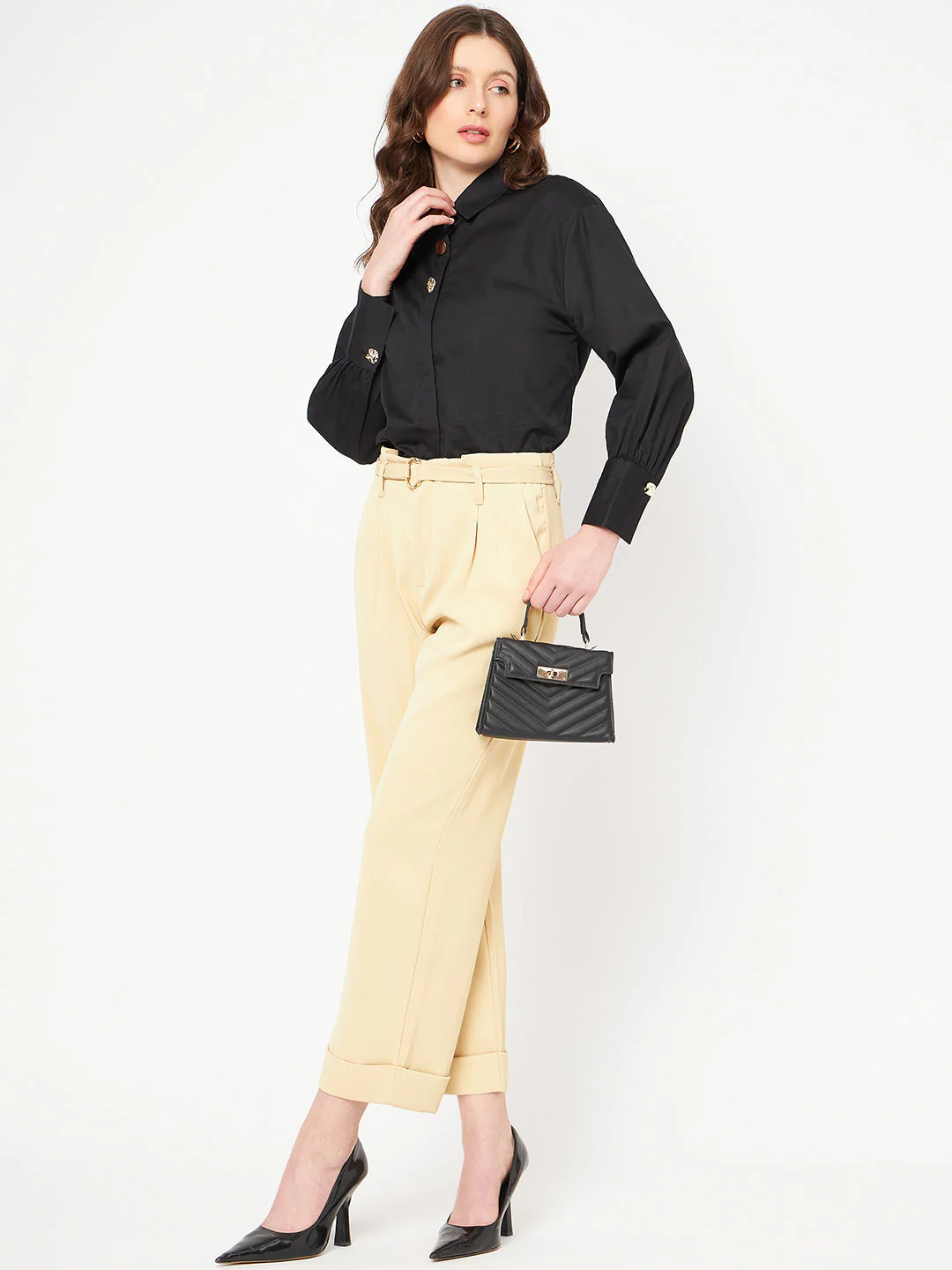 Madame Beige Trouser - Image 2