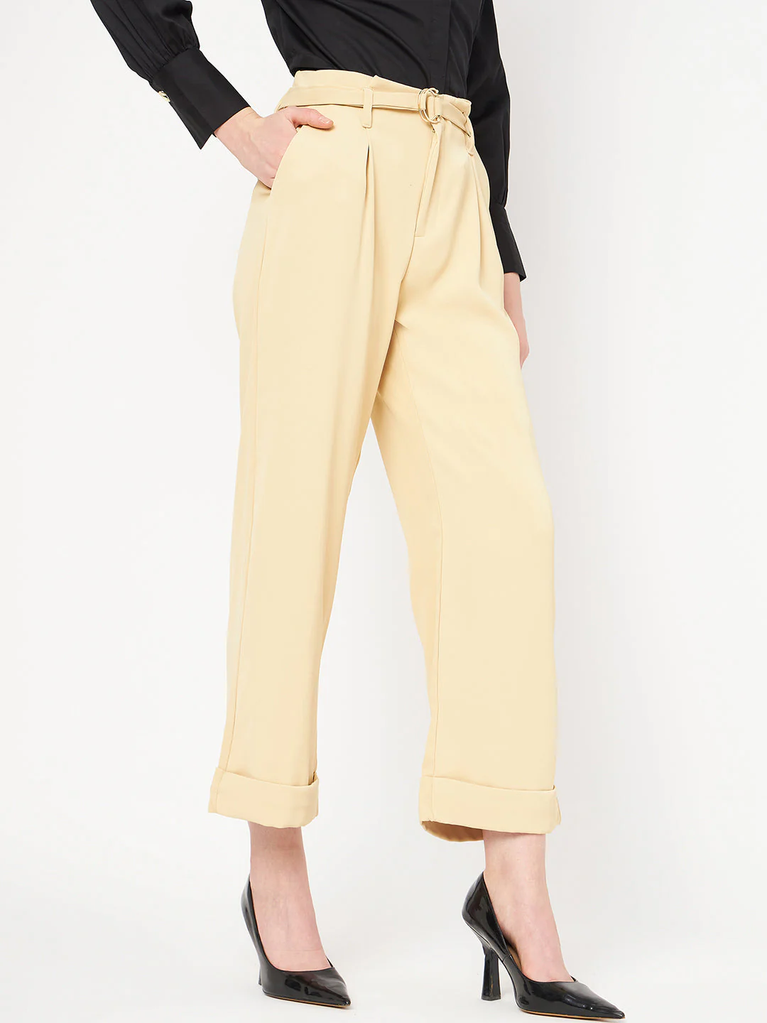 Madame Beige Trouser - Image 4