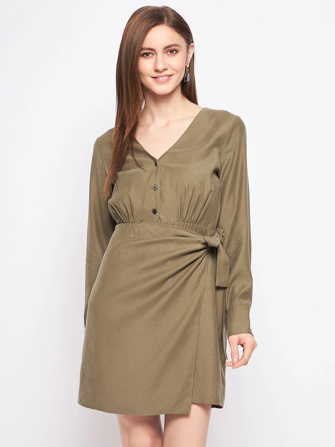 Madame Olive Shirt Dress - Image 3