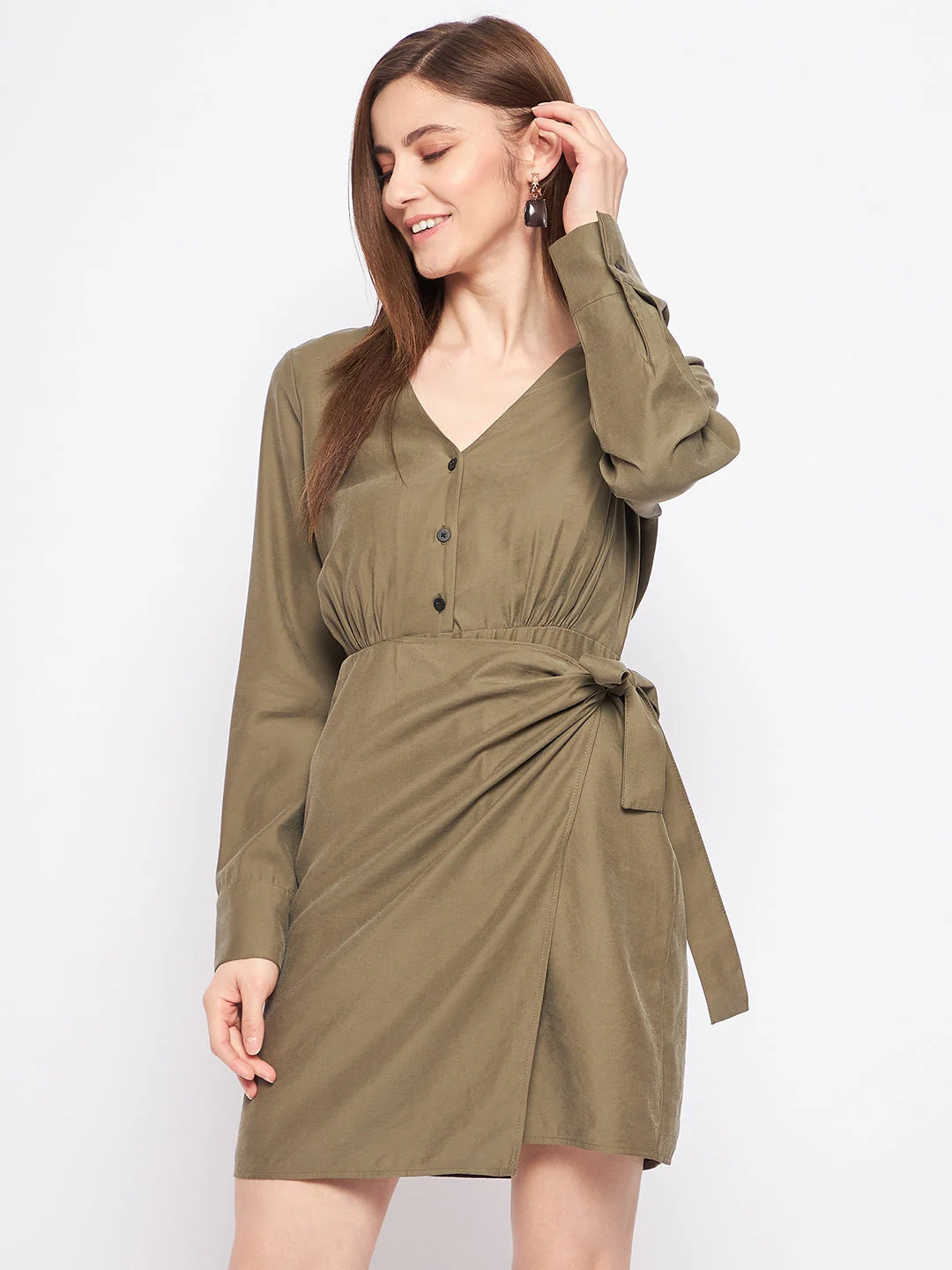 Madame Olive Shirt Dress - Image 5