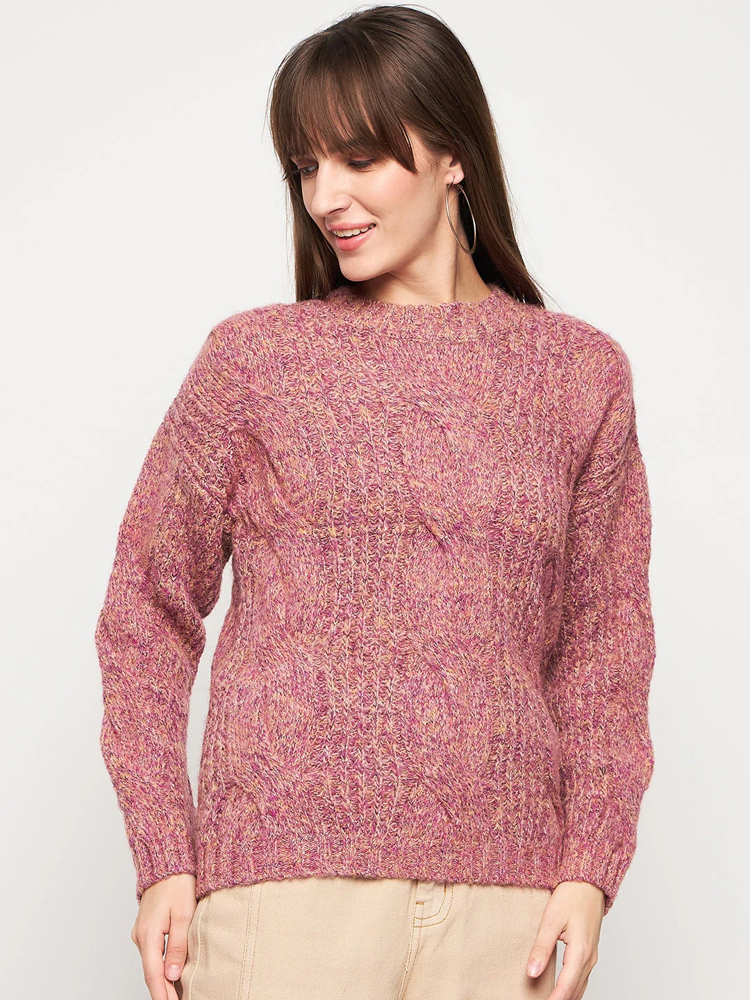 Madame Pink Knit Pullover - Image 5