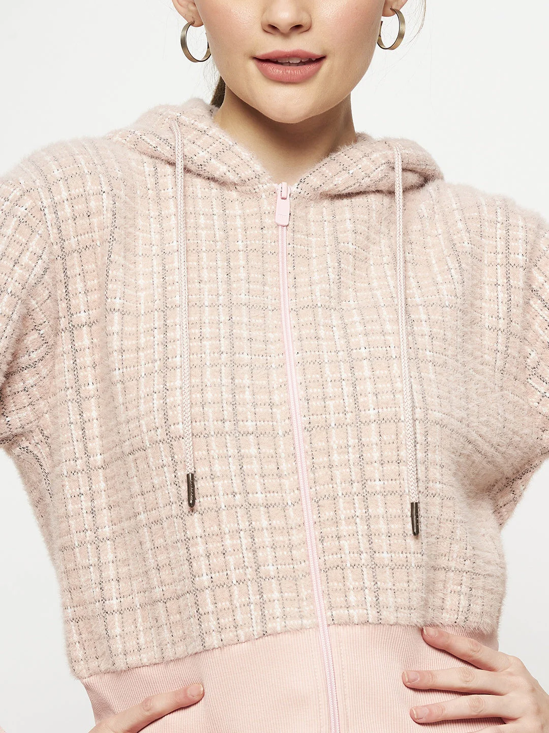 Madame Peach Hood Neck Sweatshirt - Image 2