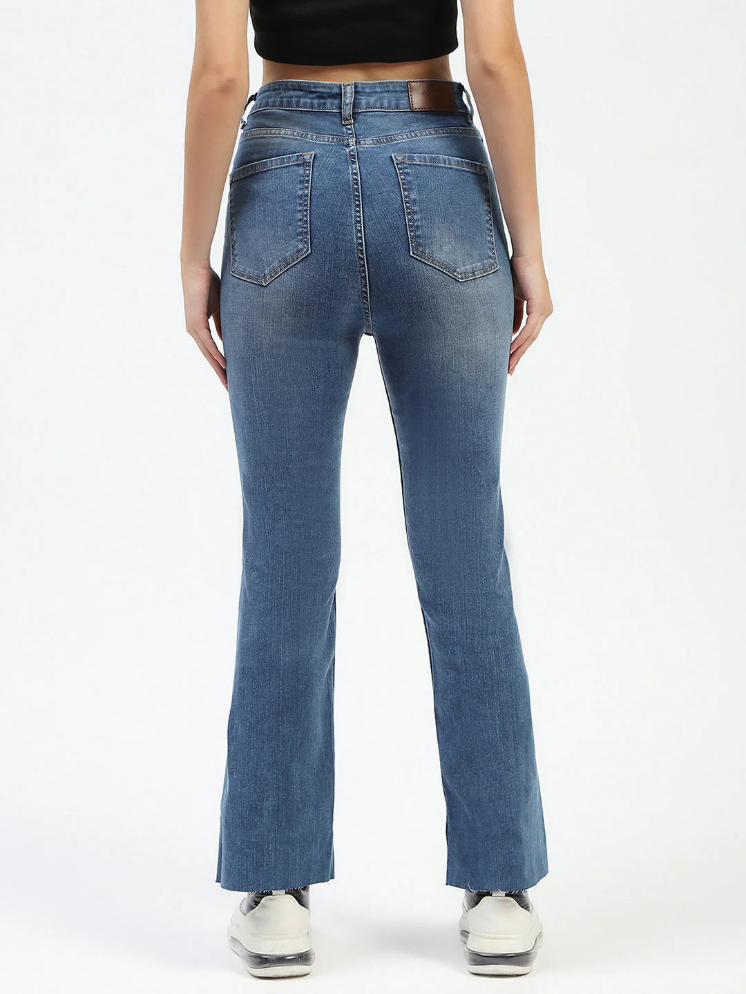 Madame Blue Flared Jeans - Image 5