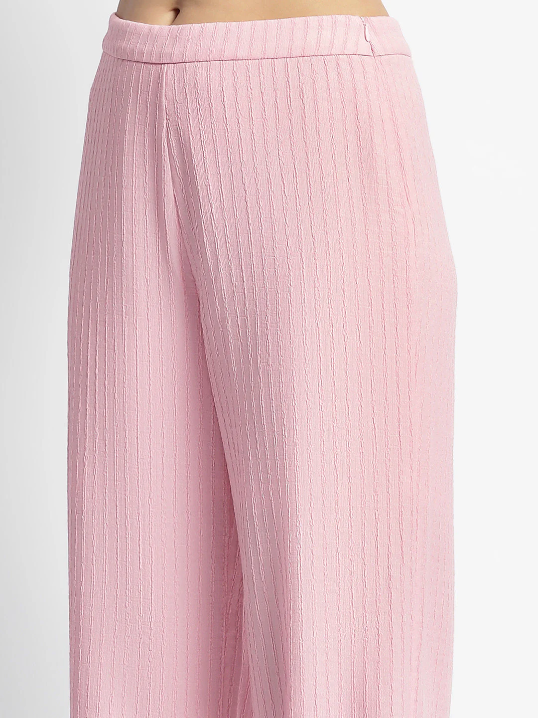 Madame Pink Puffed Sleeve Co-ord Set - Image 4