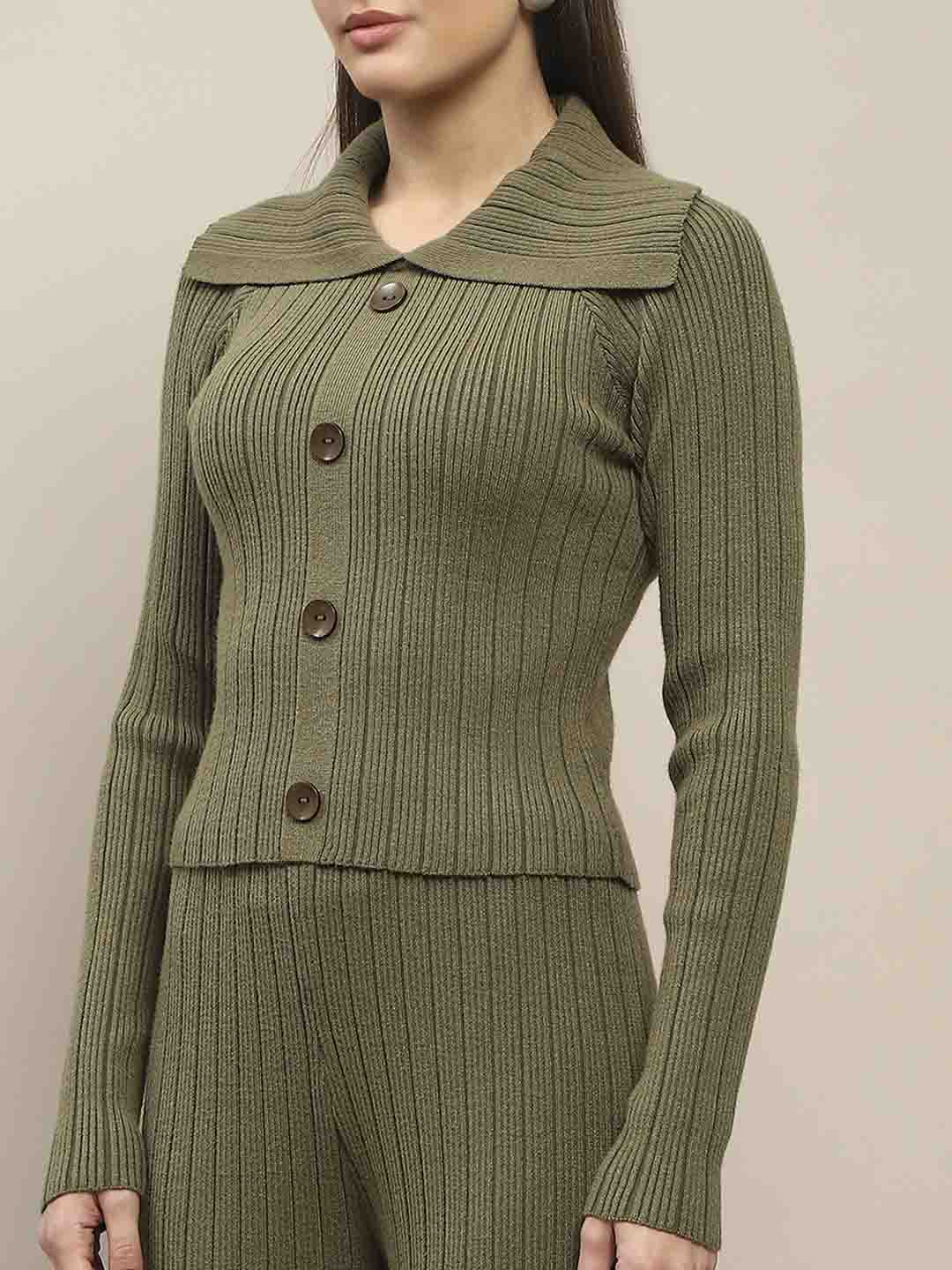 Madame Olive Knitted Top and Bottom Co-Ord Set - Image 8