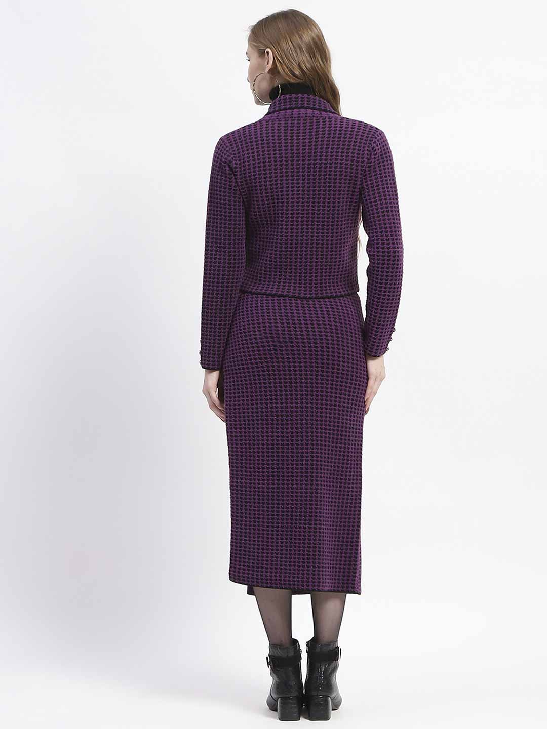 Madame Black Striped Double-Breasted Co-ord Set - Image 4