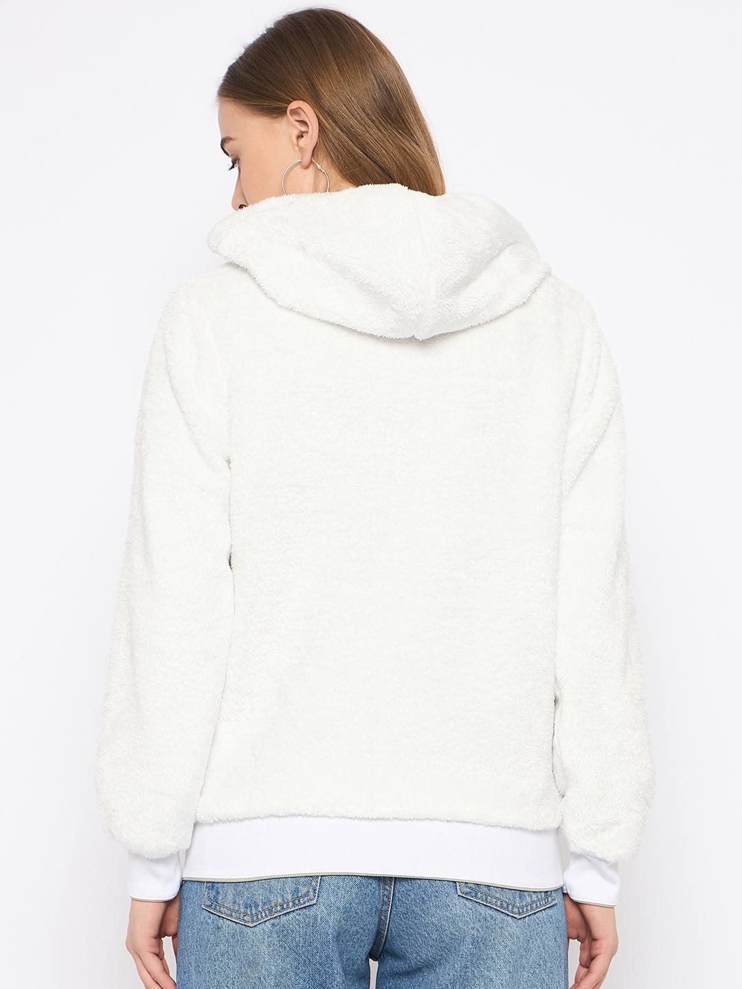 Madame Pear Green Hooded Zipper Sweatshirt - Image 7
