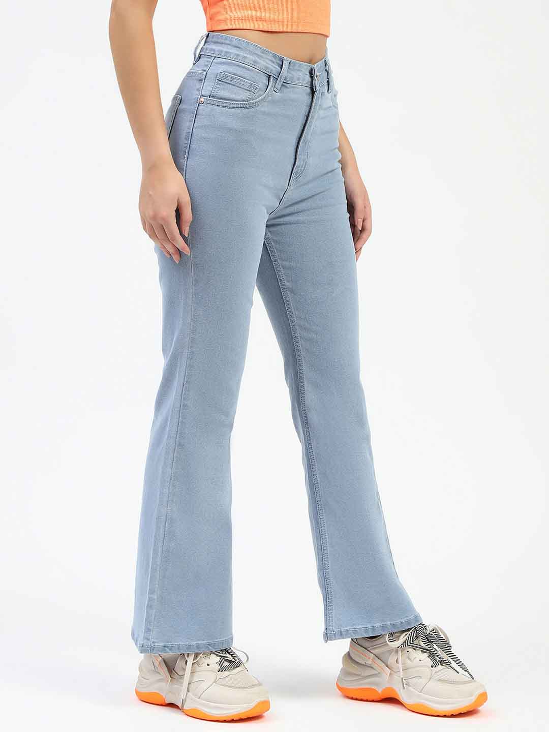 Madame Light Blue Flared Jeans - Image 3