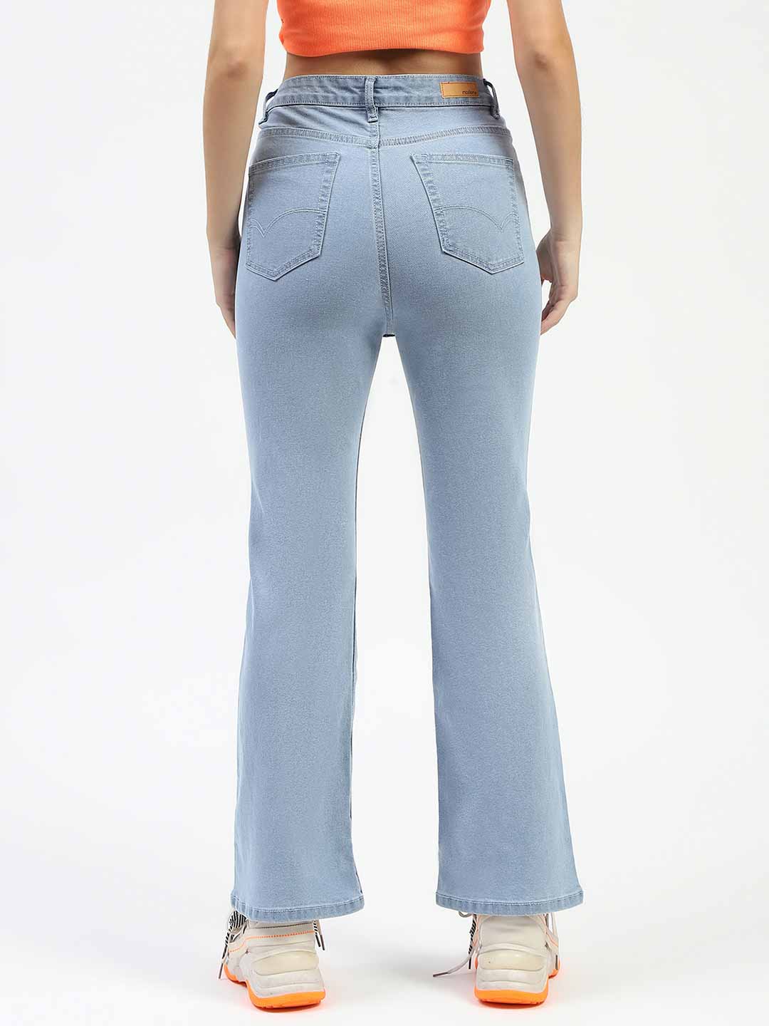 Madame Light Blue Flared Jeans - Image 5