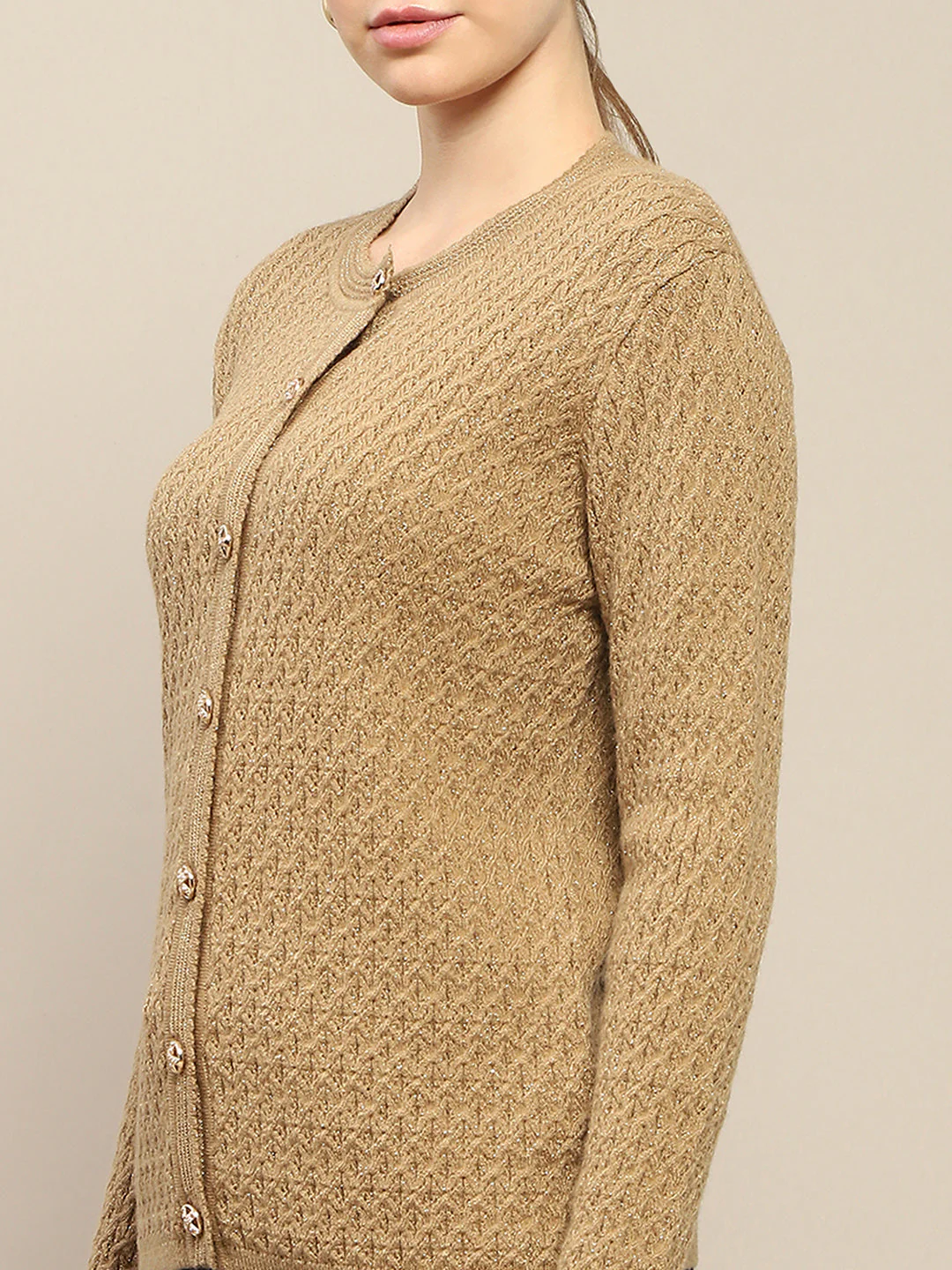 Madame Round Neck Cardigan - Image 6