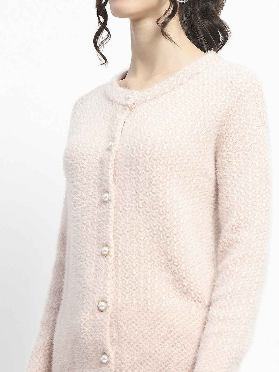 Madame Button Down Beige Cardigan - Image 7