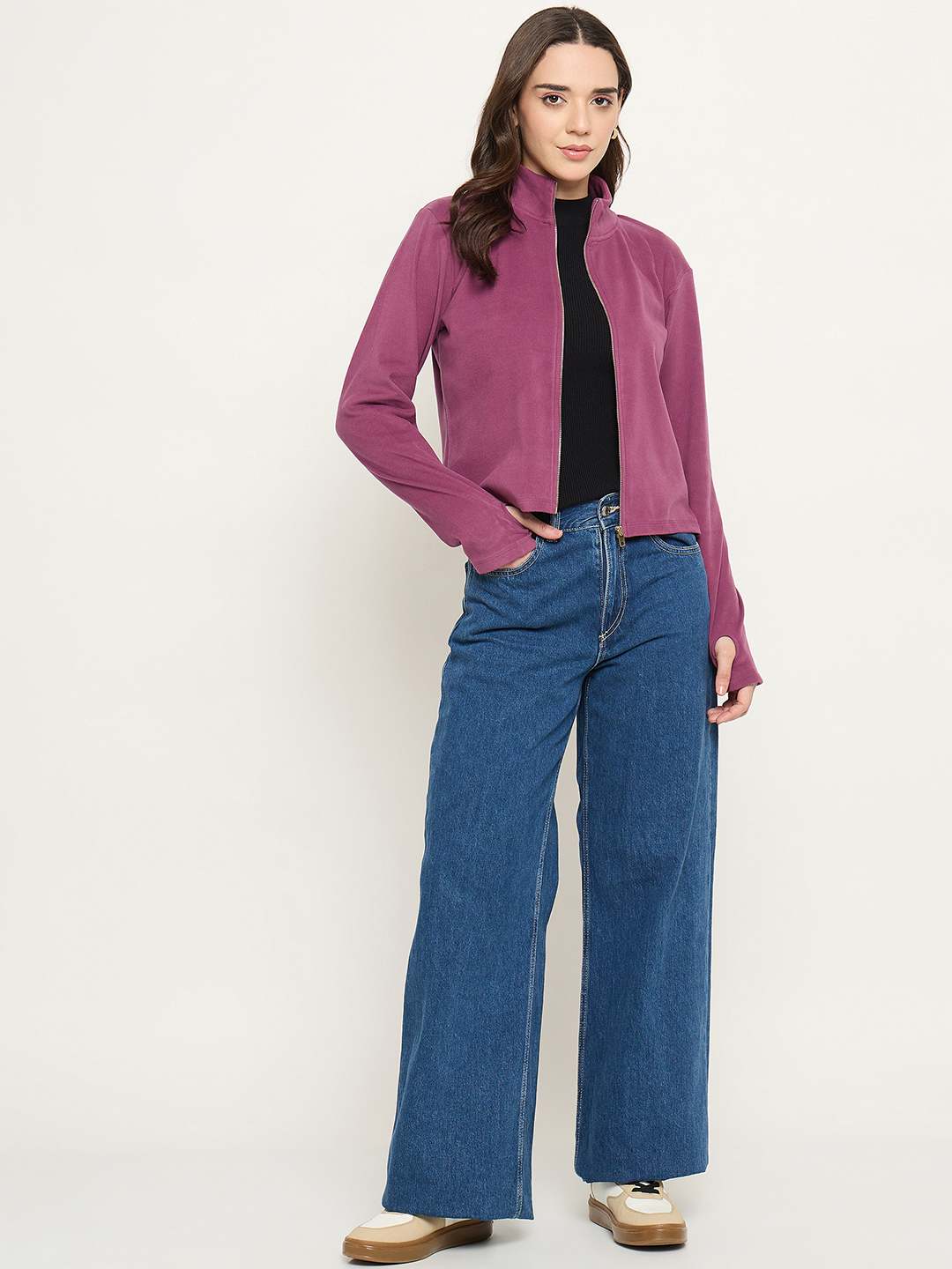 Madame Plum High Neck Top - Image 2