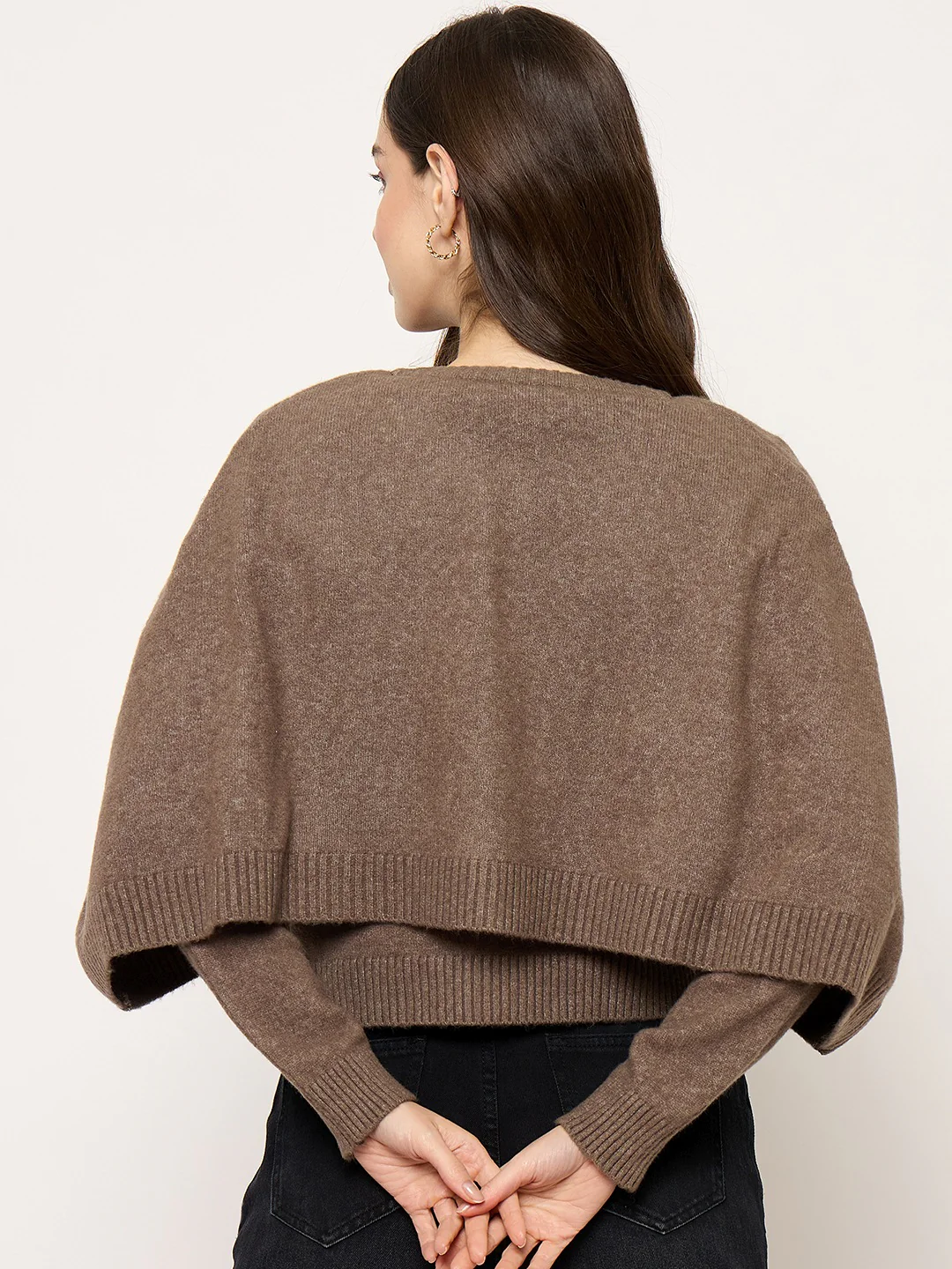 Madame Brown Embellished Sweater - Image 6