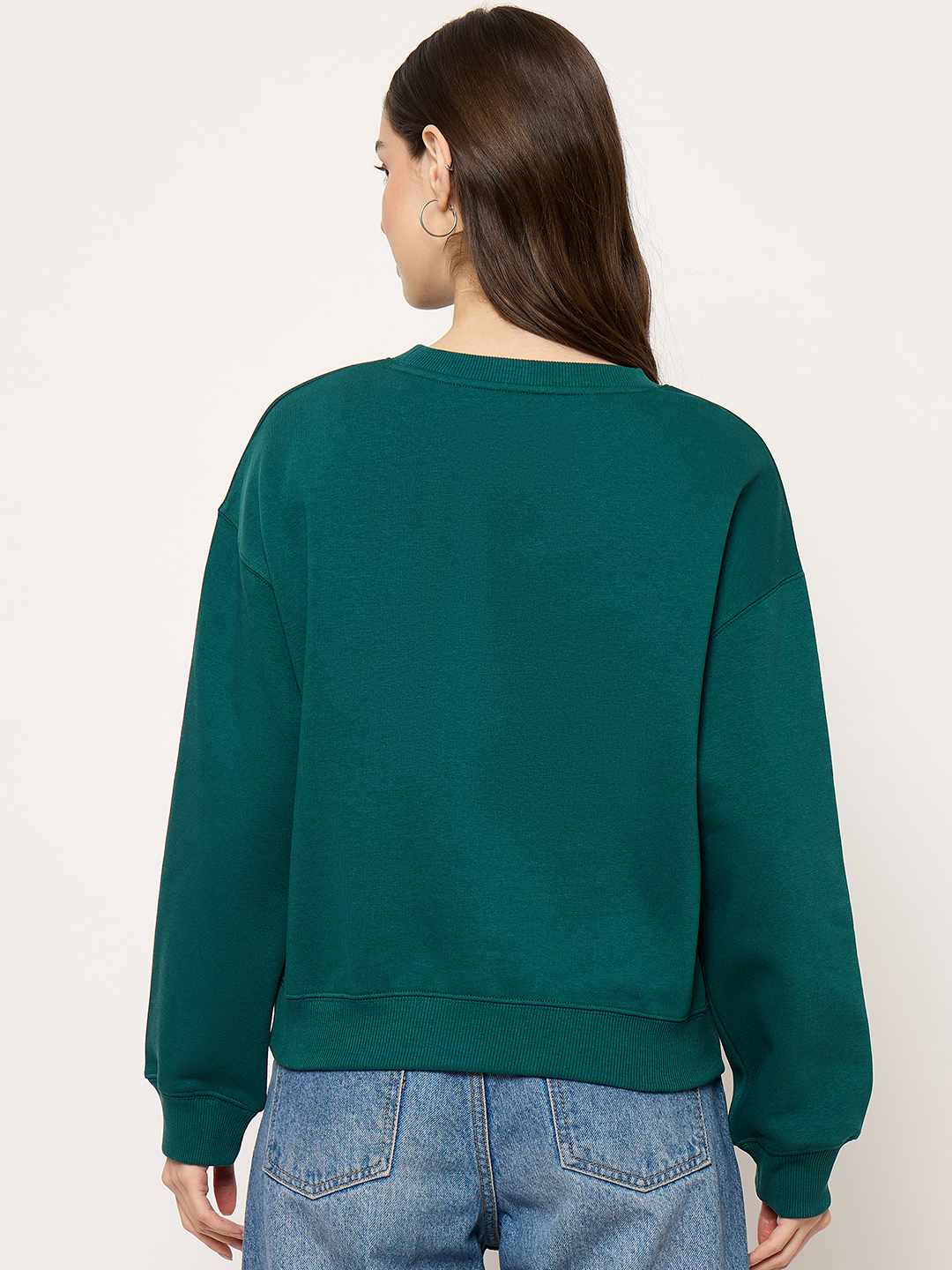Madame Round Neck Printed Sweatshirt - Image 6