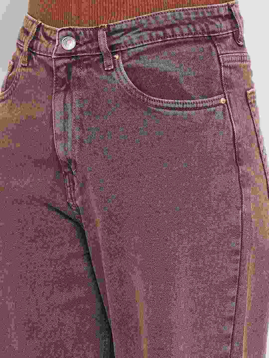 Madame Brown Straight Fit Jeans - Image 7