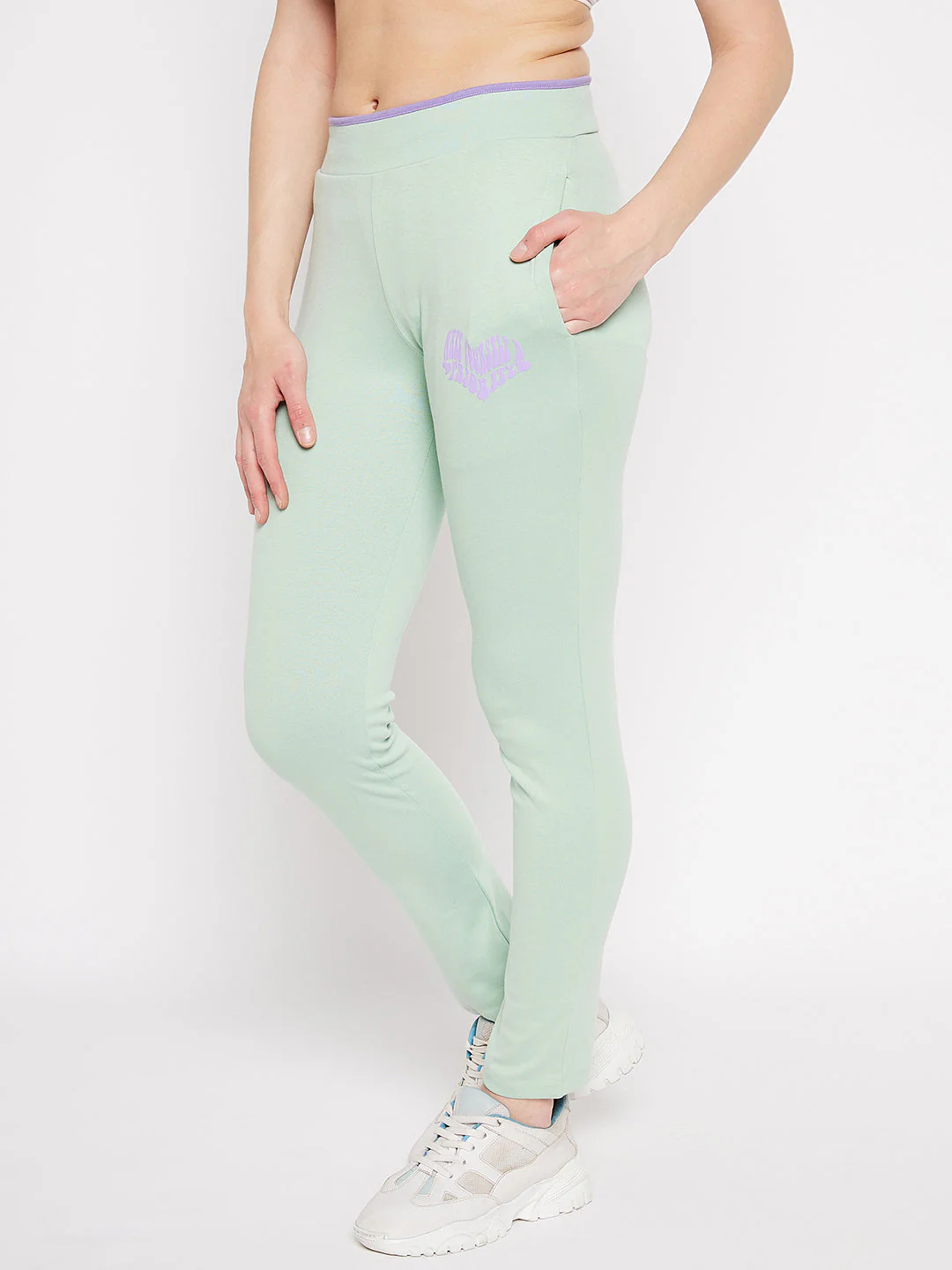 mSECRET Mid Rise Black Trackpants - Image 4