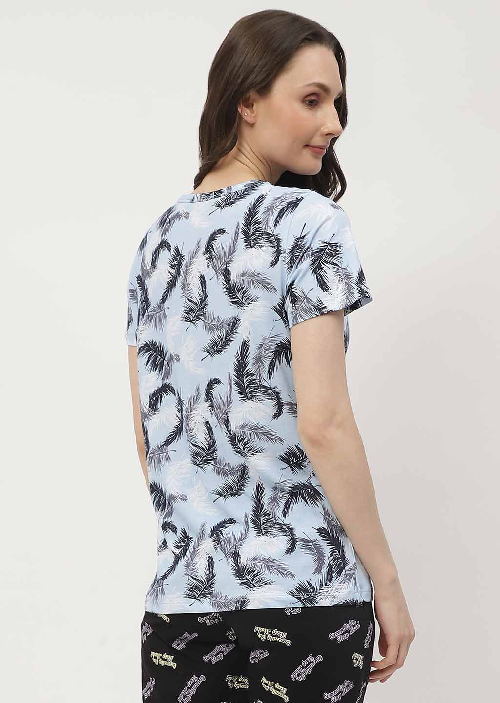 mSECRET White & Blue Combo T-shirt - Image 7