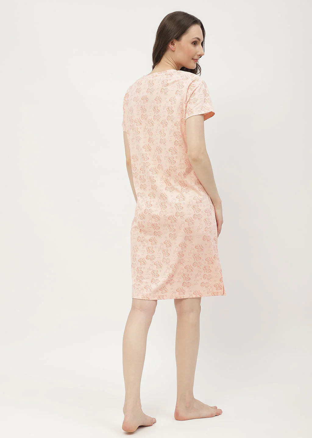 mSECRET Disney Printed Peach Nightdress - Image 5