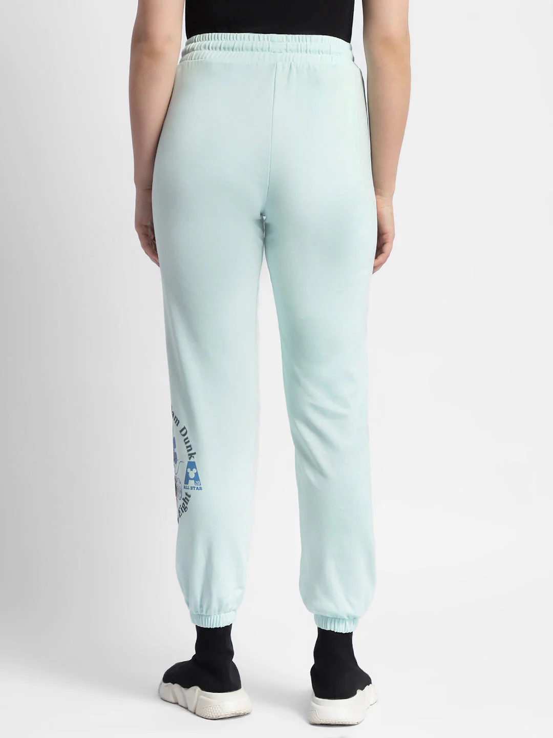 mSECRET Disney Print Sky Blue Jogger Track Pants - Image 5