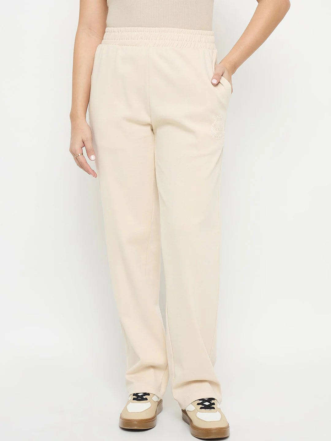 mSECRET Beige Track Bottoms